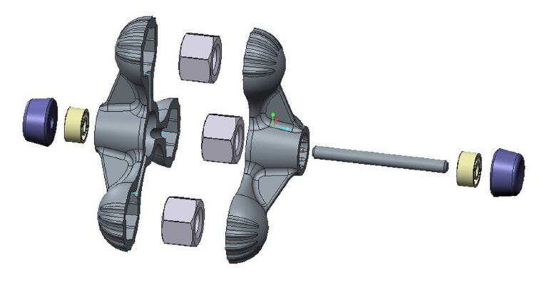 Rotary Fidget | 3d print model