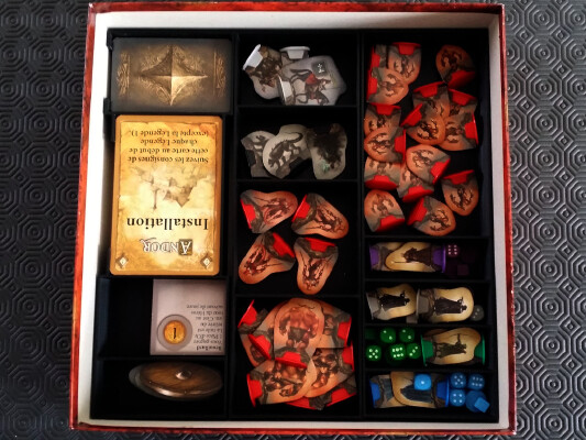 Andor the boardgame insert | 3d print model
