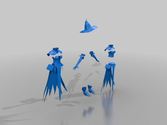 armor dump and props | 3d print model