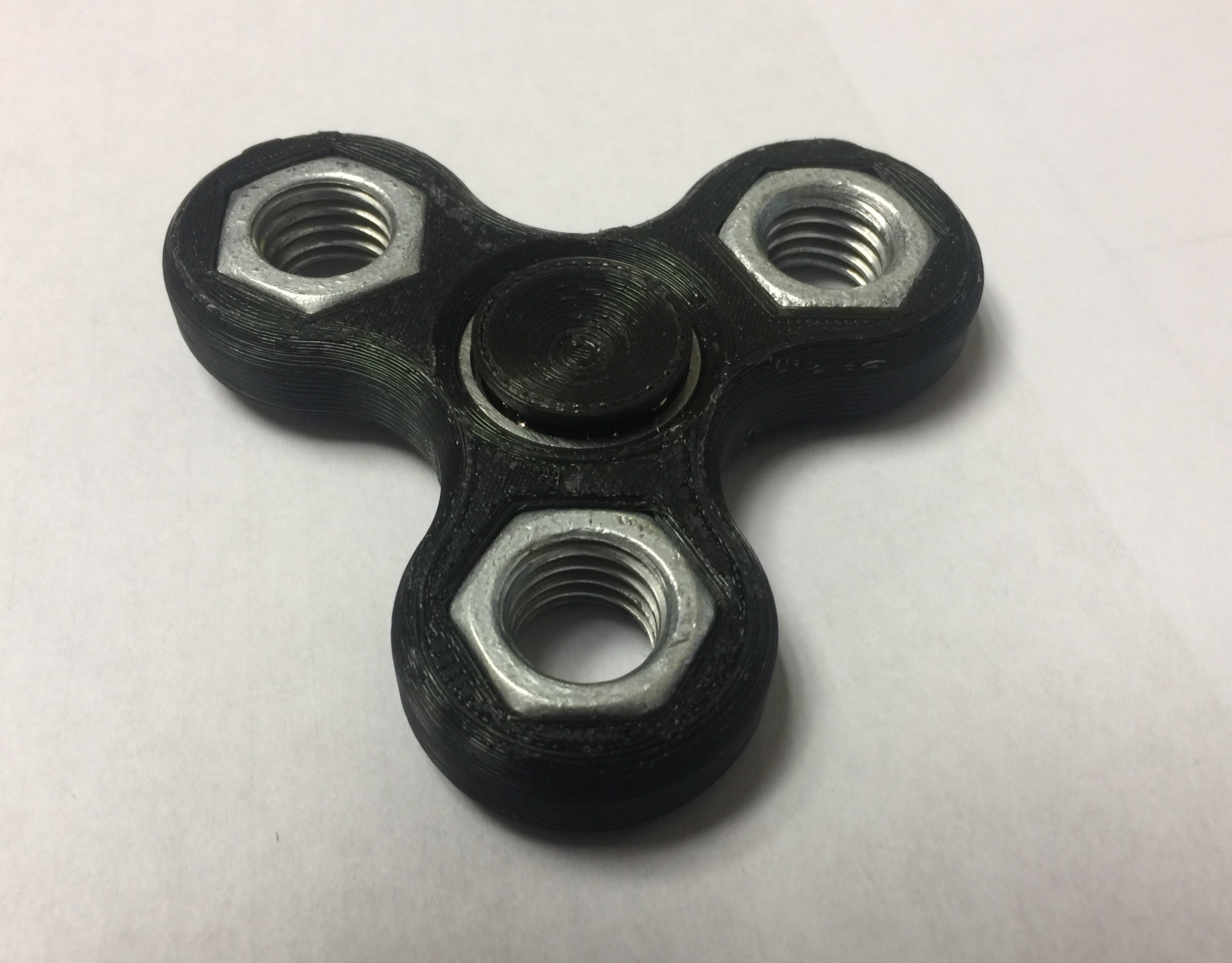 The Big Fatty - fidget spinner with nuts