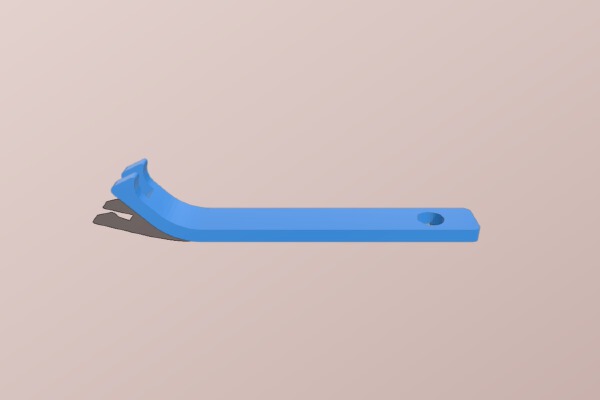 Worx Landroid wheel cleaner | 3d print model