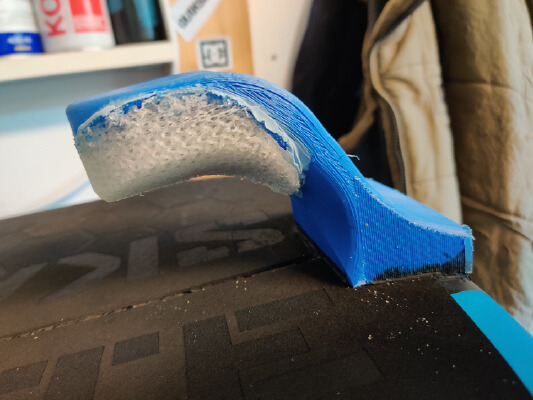 Kite foilboard - Foot hook | 3d print model