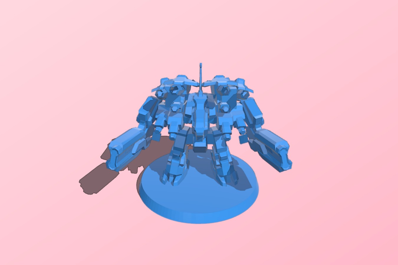 StarCraft II - Thor figure with base
