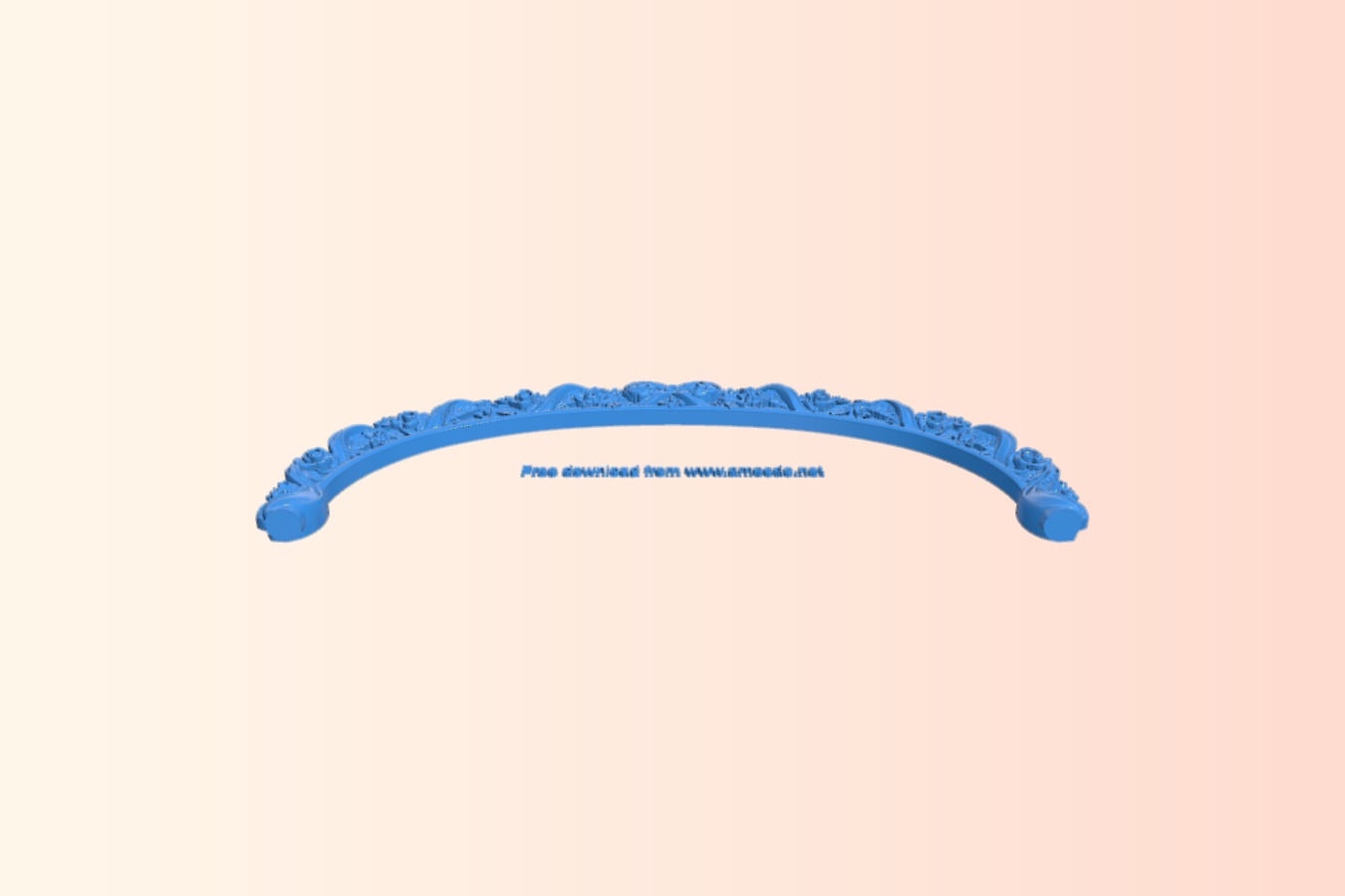 Pattern of the bed frame