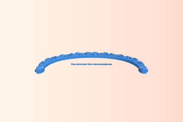 Pattern of the bed frame | 3d print model