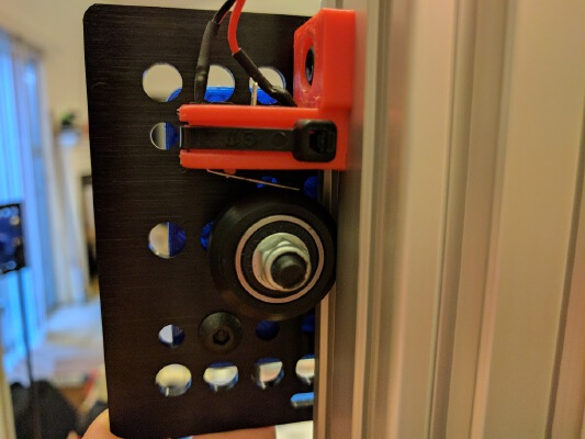 Third Wheel Endstop Mount, V-slot | 3d print model