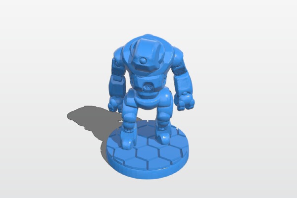 Service Robot (15mm scale) | 3d print model