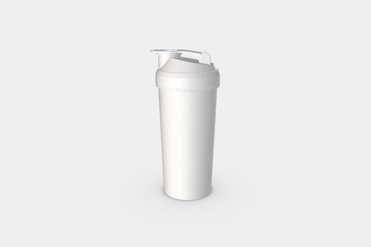 Fitness Exercise Water Bottle Mockup