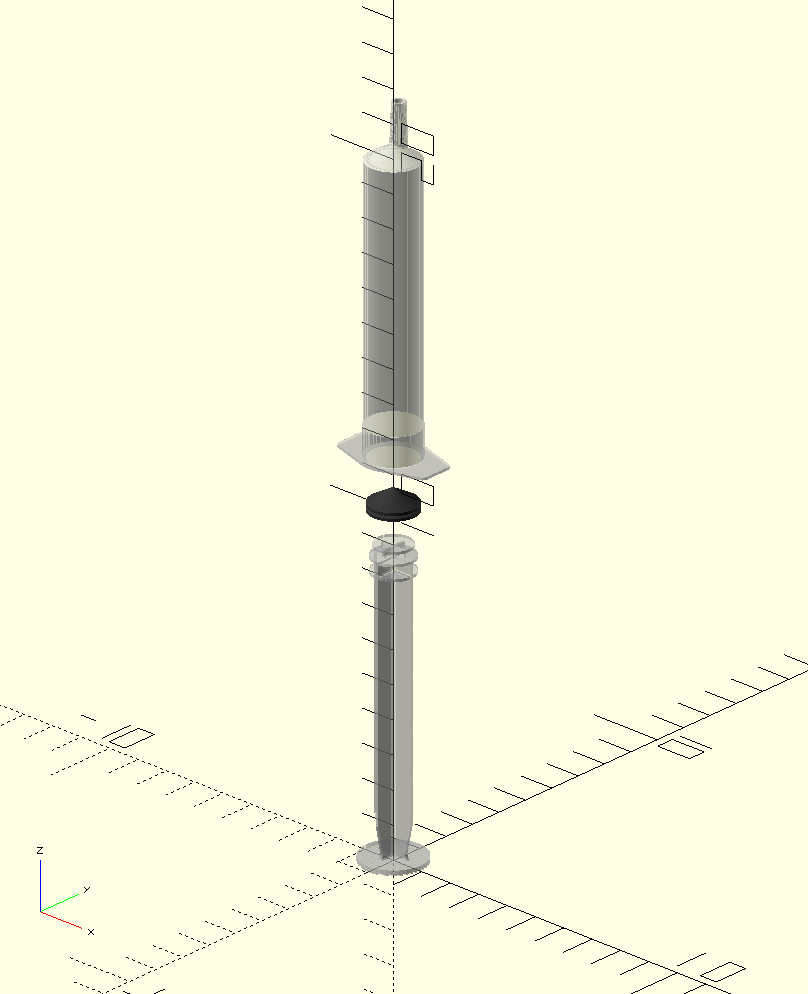 Parametric syringe