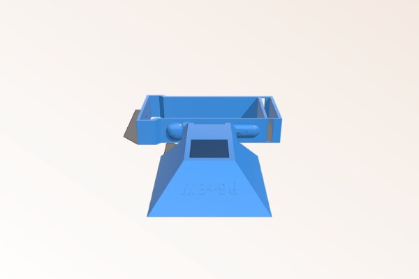 Viewfinder for P6*6 _ P6*6W Pinhole Cameras | 3d print model
