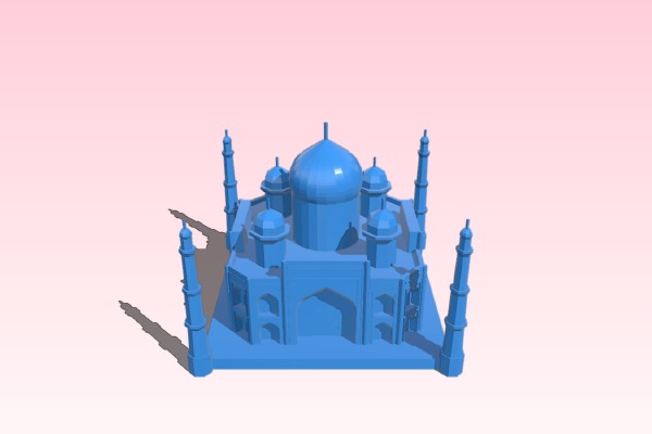 Taj Mahal | 3d print model