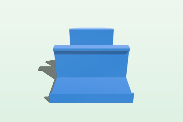 Solidoodle - GoPro Mounting Plate | 3d print model