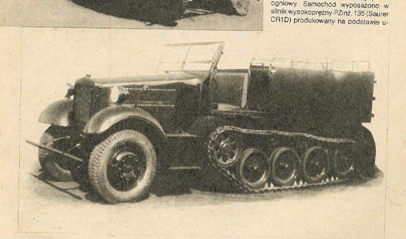 Pz.Inz. 202 - polish tractor | 3d print model