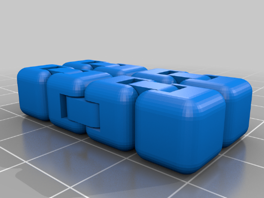 Tiny Infinity Cube | 3d print model