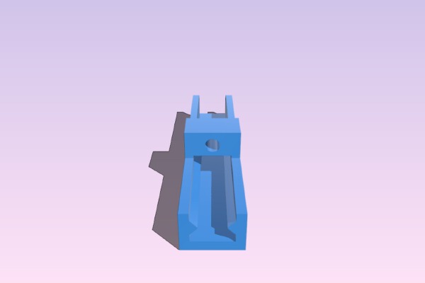 Anet A8 optic Z-endstop | 3d print model