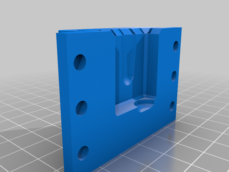 2 part Volcano hotend silicone mold