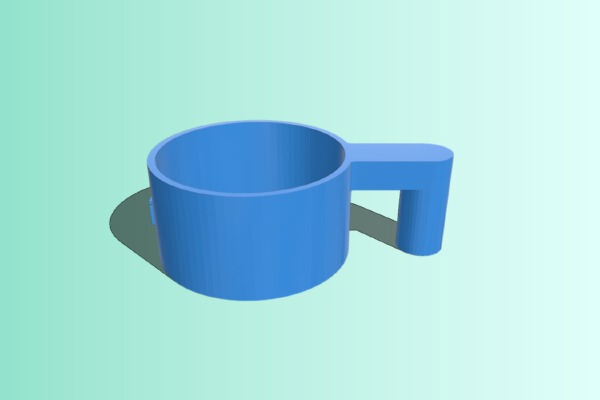 My Customized Pet Food Scoop With zuri | 3d print model