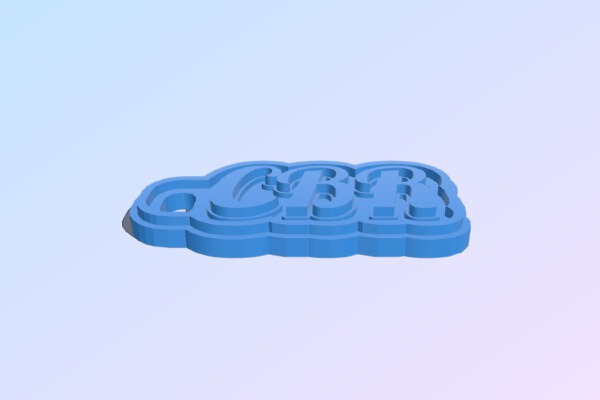 CBR Keychain | 3d print model