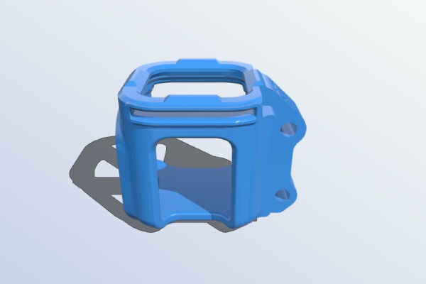 Team Mistral AK47 GoPro Session Cage mount | 3d print model