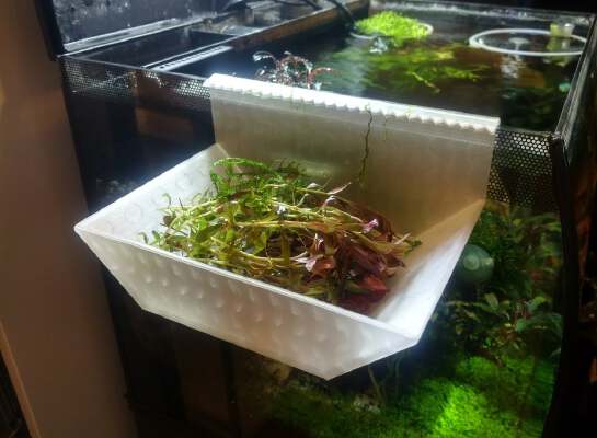 Aquarium hang on tray | 3d print model