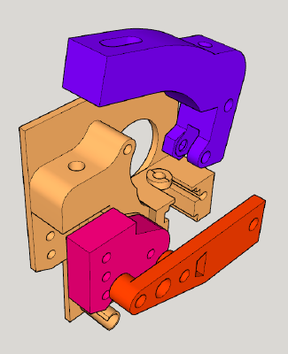 Cube Gen 2 E3D (v2) | 3d print model