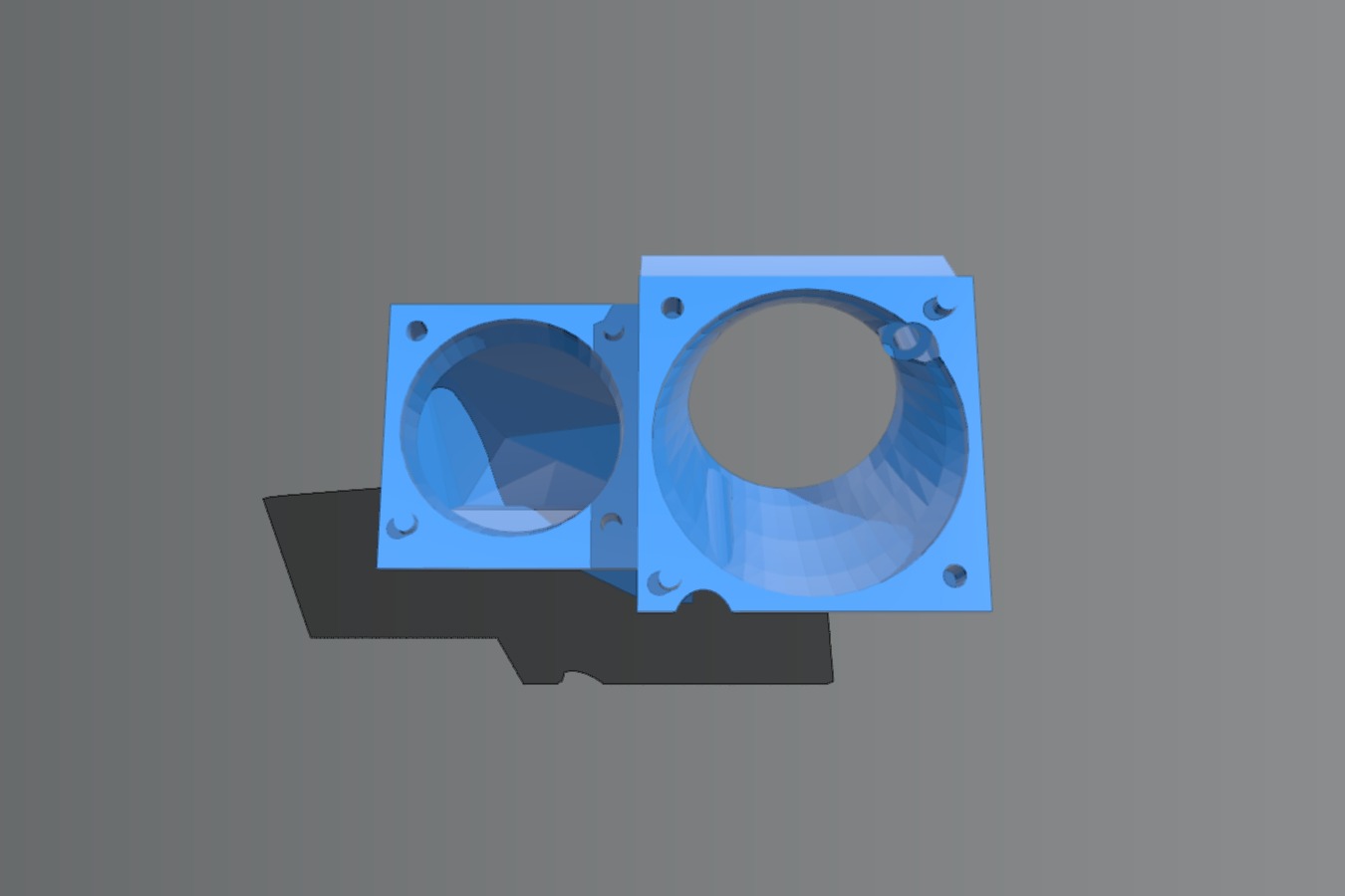 E3Dv6 Shroud mounted fan ducts - 40mm heatsink and 30mm print fans