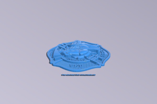 Bulldog fireman | 3d print model