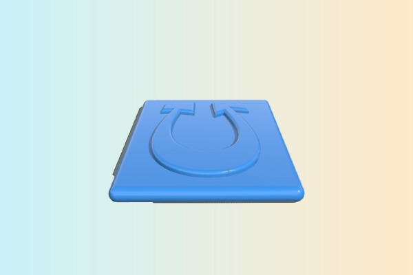U2 rings from Actung Baby album art | 3d print model
