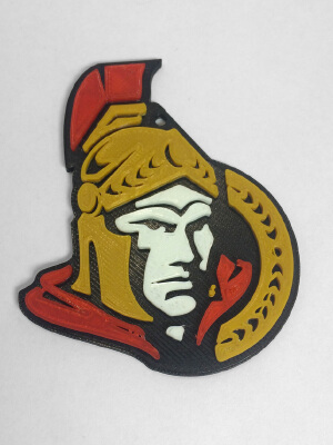 Ottawa Senators Hanging Ornament | 3d print model