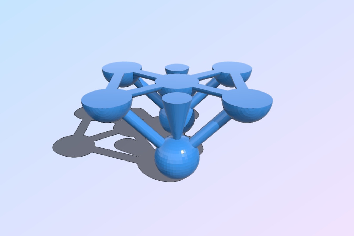 Body Centered Cubic (BCC) unit cell