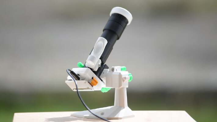 3D-Printed Telescope (Refractor) | 3d print model
