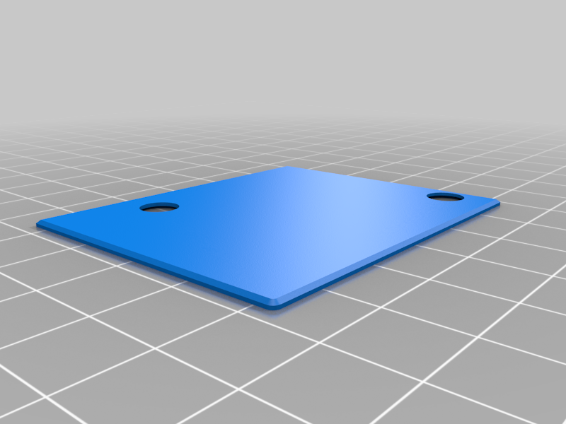 Anycubic i3 MEGA-S bed level knob nameplate