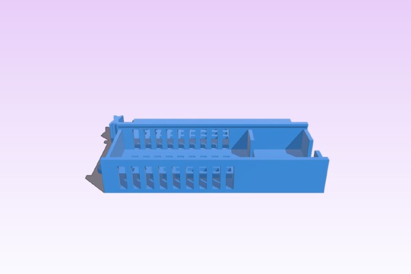 bee queen transport box - Bienenkönigin Transport und Einhängkäfig | 3d print model