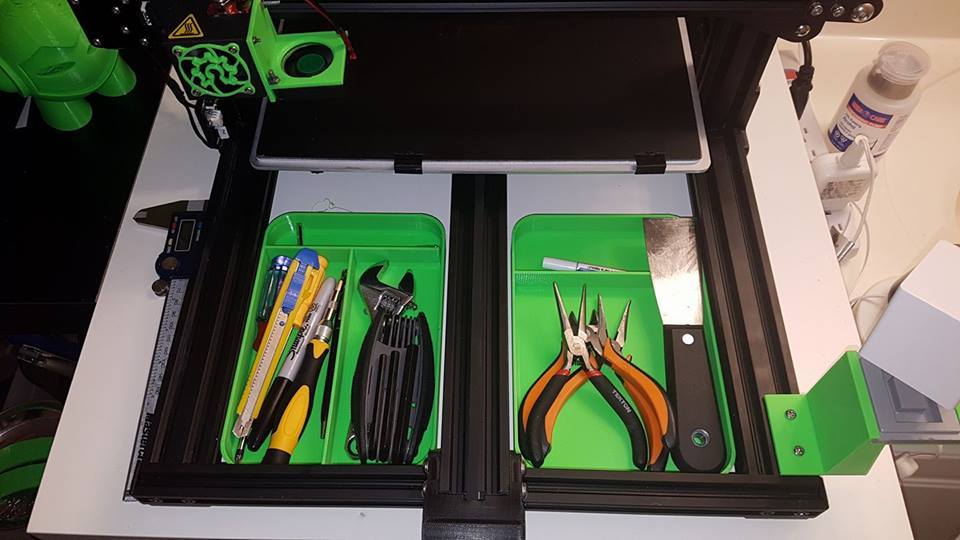 CR-10 Tool Storage Trays