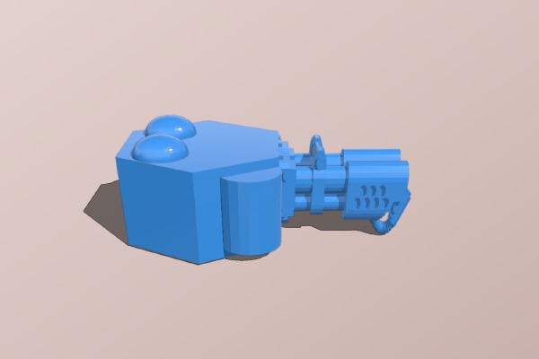 Flamer turret for games like gaslands | 3d print model