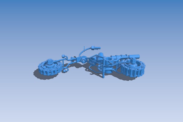 Motorcycle | 3d print model