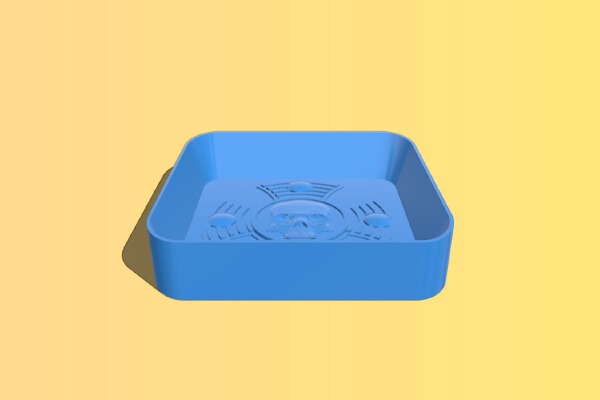 Space Marine Dice Tray | 3d print model