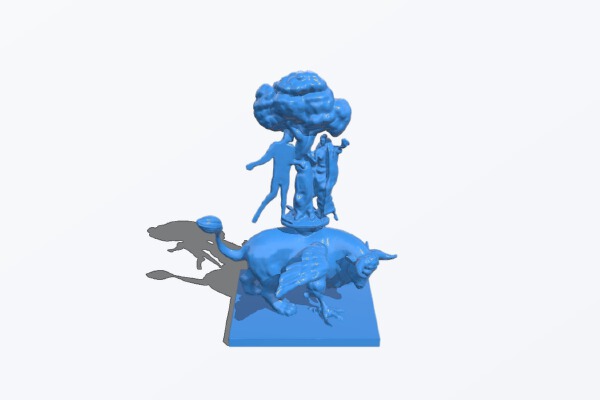 Bull wings | 3d print model