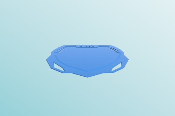bmx plate v2 (13.05.2017) | 3d print model