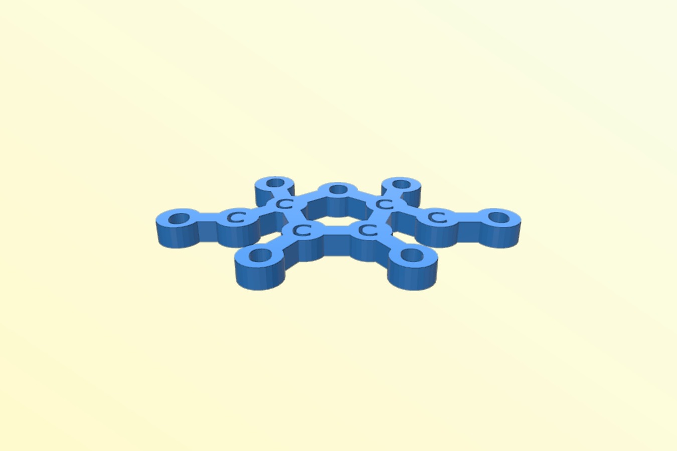 Fructose molecule
