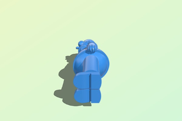 Homer Simpson | 3d print model