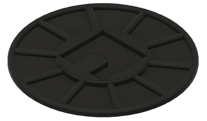 Helping Hands base | 3d print model