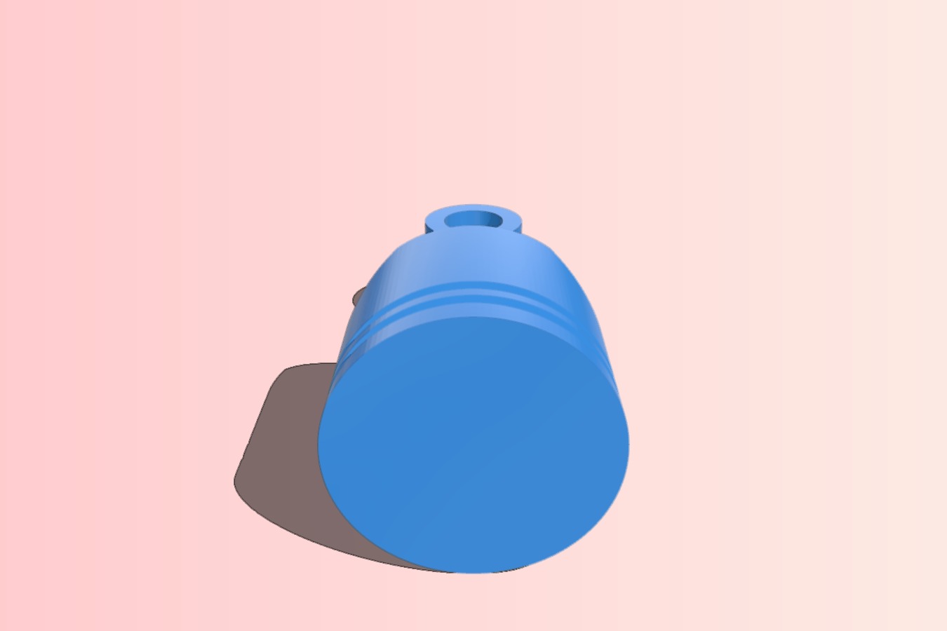 Piston Keychain (Print in Place)