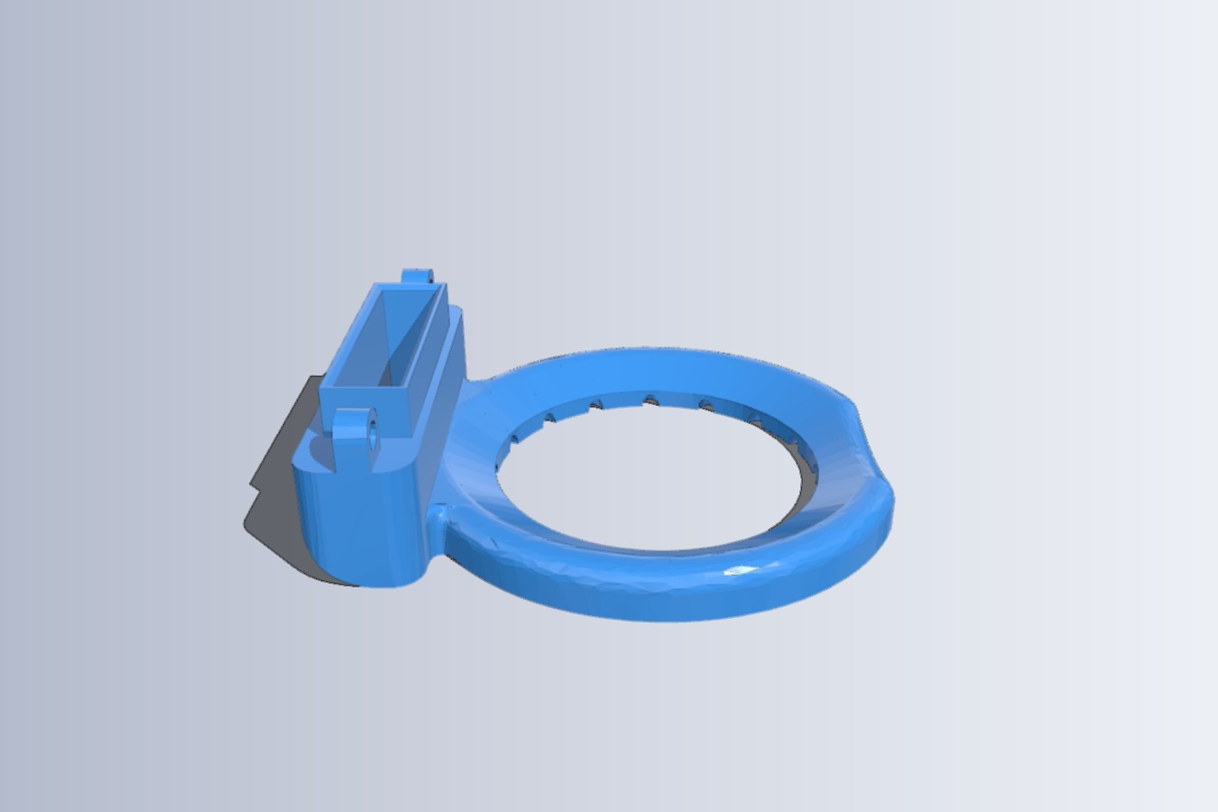 Geeetech A10 ring fan-duct (better air flow and stronger mounts)