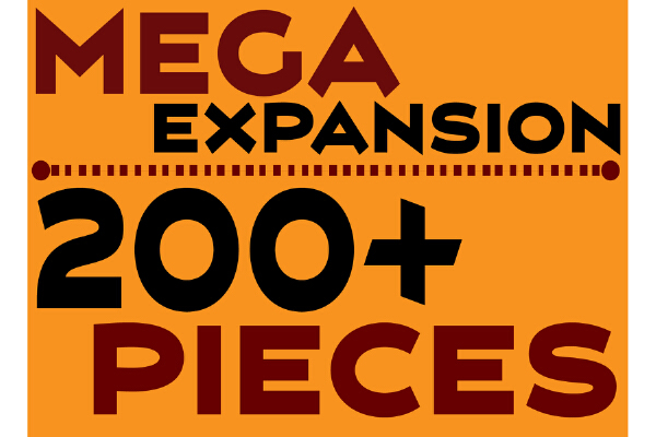 MEGA Expansion 200+ Pieces | 3d print model