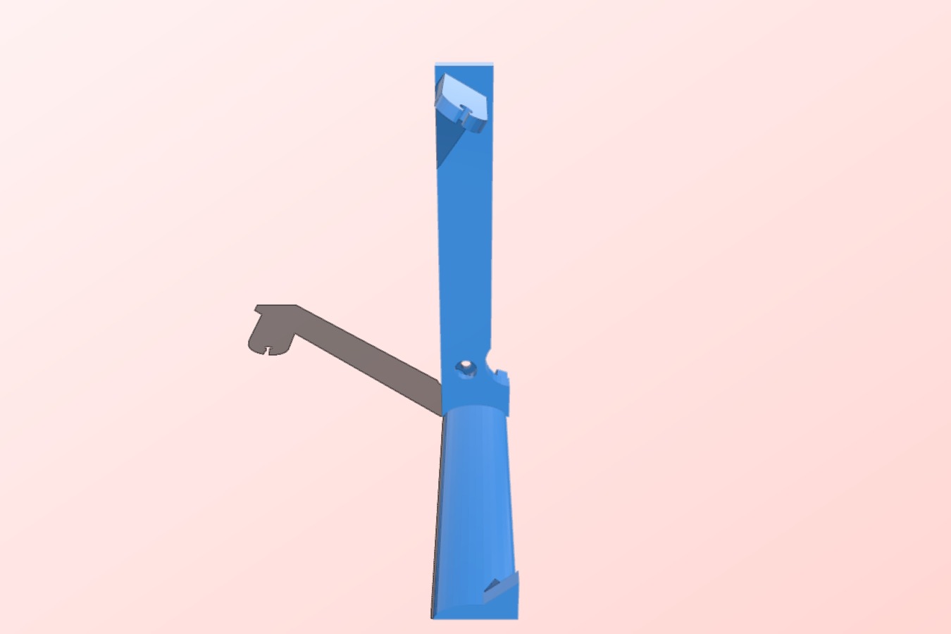 Wider spool holder for the Afinia H-series 3D printer