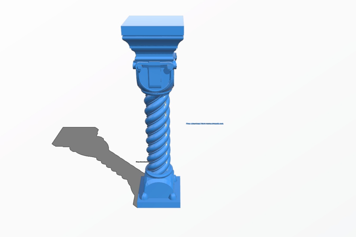 Round column pattern