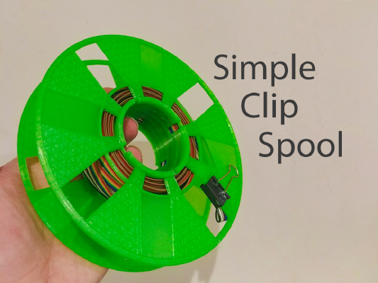 Simple Spool | 3d print model