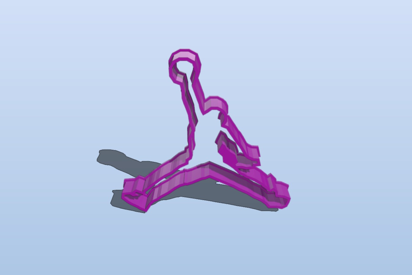 Jordan Logo Cookie Cutter