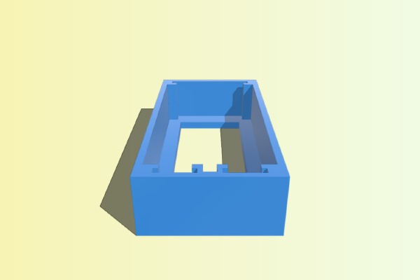 Battery Holder for 2 AA Batteries | 3d print model